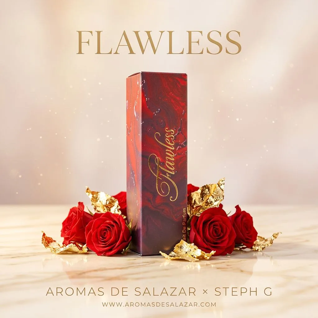 Flawless by Steph G and Aromas de Salazar campaign imagery